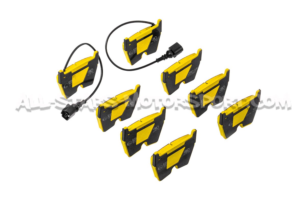 Plaquettes avant EBC Yellow Stuff pour Audi RS3 8V / 8.5V et TT RS 8S