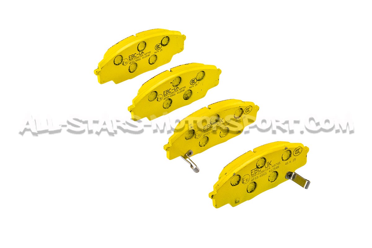 Honda Civic Type R EP3 / FN2 and S2000 EBC Yellow Stuff Front Brake Pads