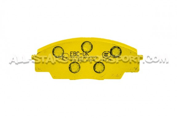 Pastillas de freno delanteras EBC Yellow Stuff para Honda Civic Typ...