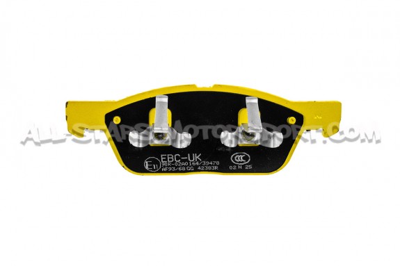 Pastillas de freno delanteras EBC Yellow Stuff para Ford Focus 4 ST