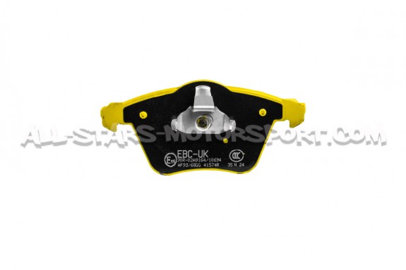 Plaquettes de frein avants EBC Yellow Stuff pour Ford Focus 2 ST / ...