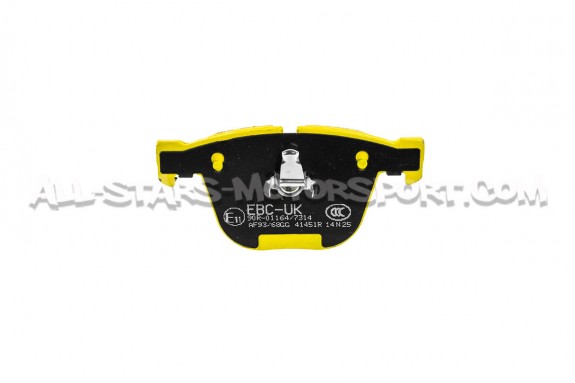 BMW 1M / 135i E82 and M3 E9x / M5 E60 EBC Yellow Stuff Rear Brake Pads