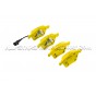 Plaquettes de frein avants EBC Yellow Stuff pour Audi S3 8P / TT 3.2 / TTS 8J / Golf 6 R / Scirocco R
