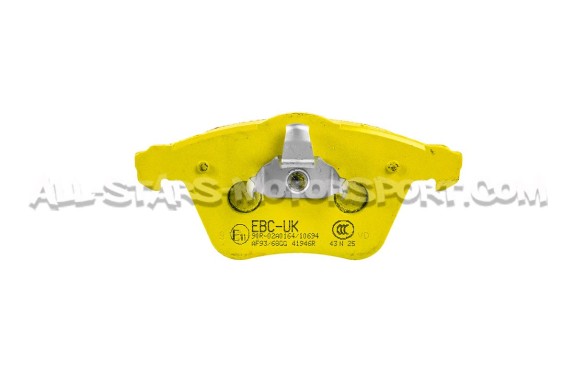Pastillas de freno delanteras EBC Yellow Stuff para Audi S3 8P / TT...