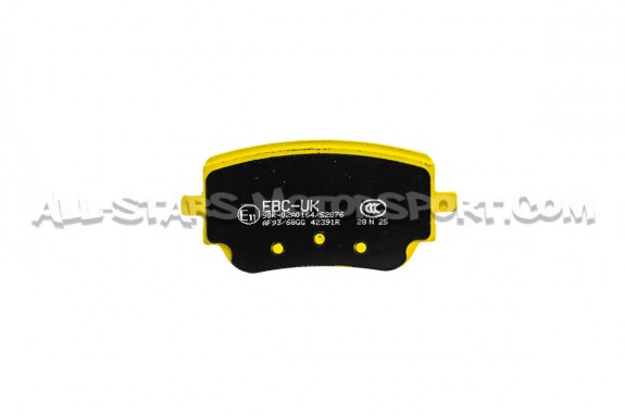 Pastillas de freno traseras EBC Yellow Stuff para Mercedes CLA45 / ...