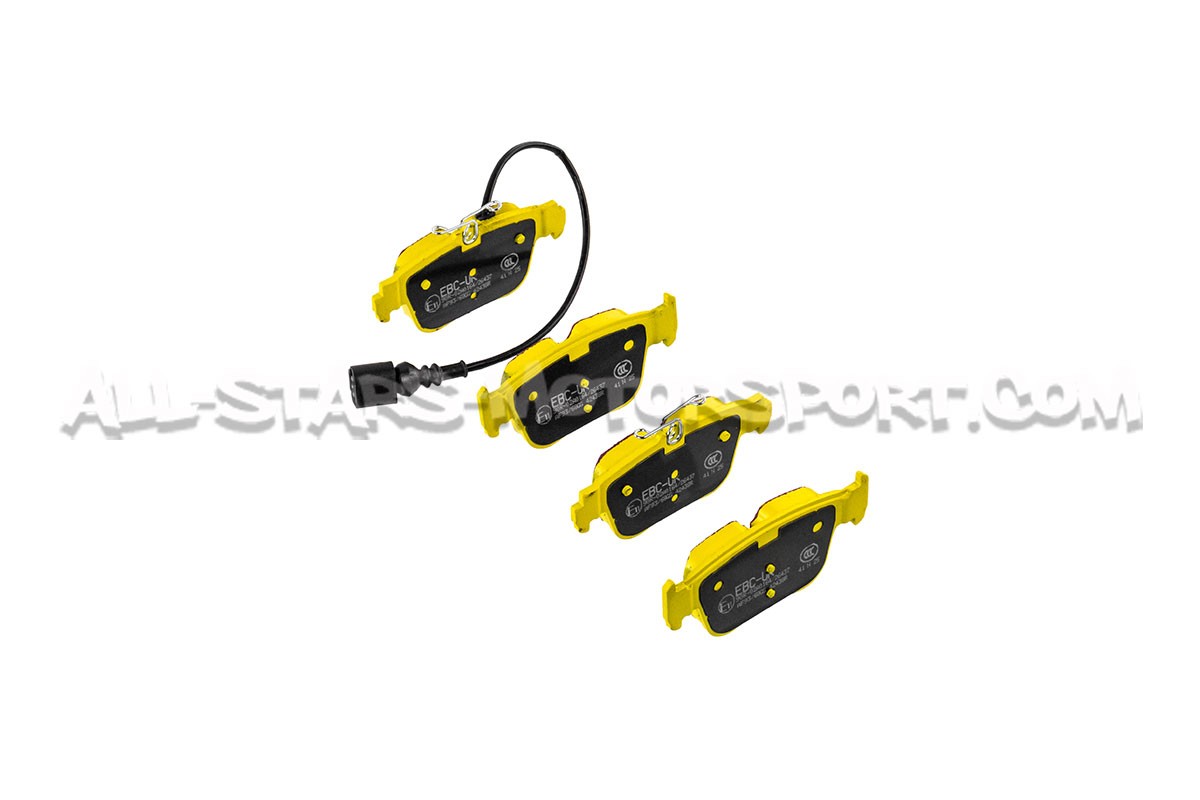 Plaquettes de frein arrieres EBC Yellow Stuff pour Audi RS3 8Y / S3 8Y / Golf 8 R / Golf 8 GTI / Cupra Formentor
