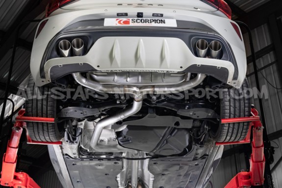 Echappement GPF-Back Scorpion Predator pour Leon 4 Cupra