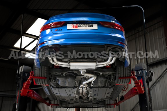 Escape catback Scorpion para Audi RS3 8V.5 Sedan