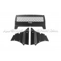 Tapa motor inferior / cubre carter de aluminium Alpha Competition p...