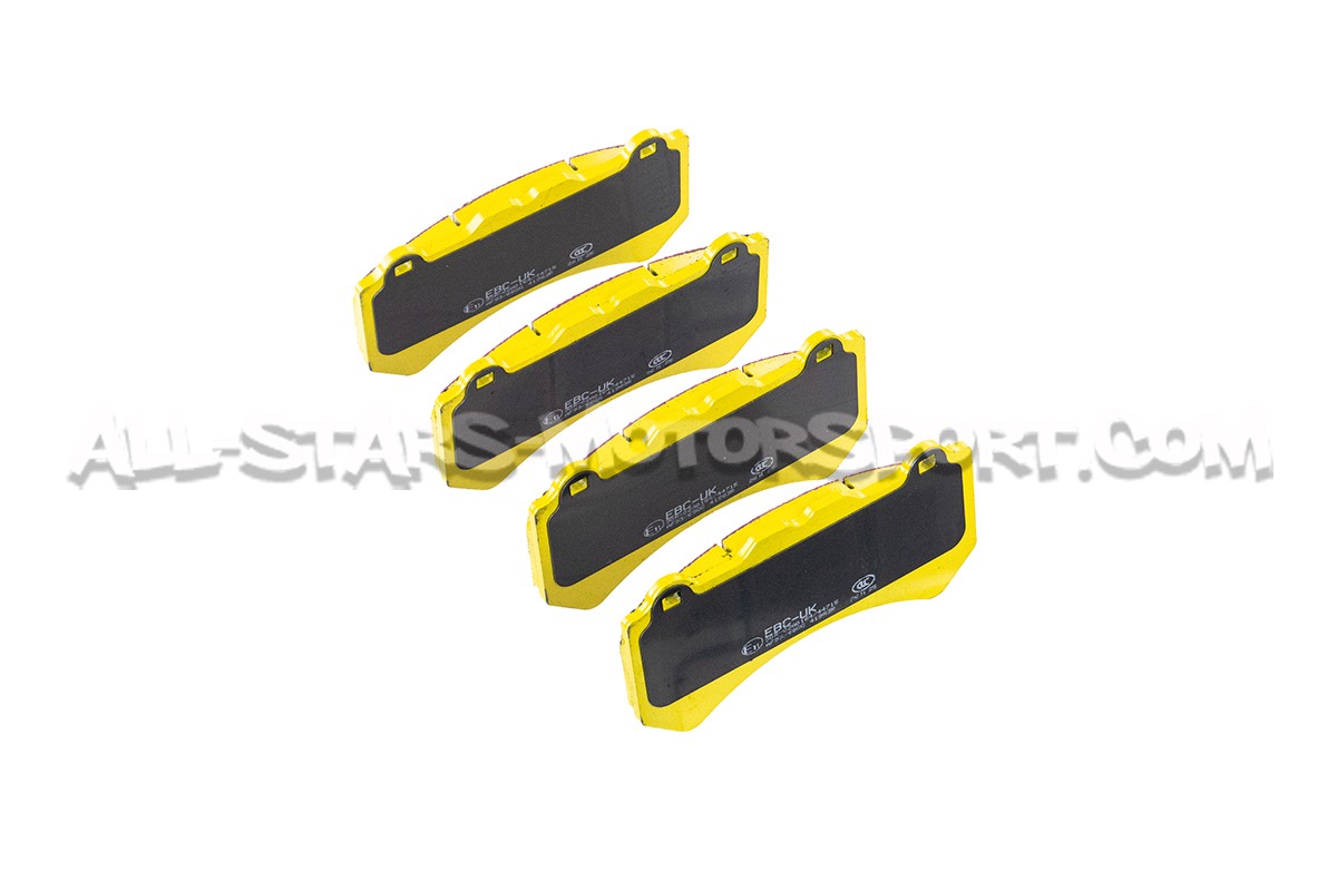 Pastillas de freno delanteras EBC Yellow Stuff para Nissan R35 GTR