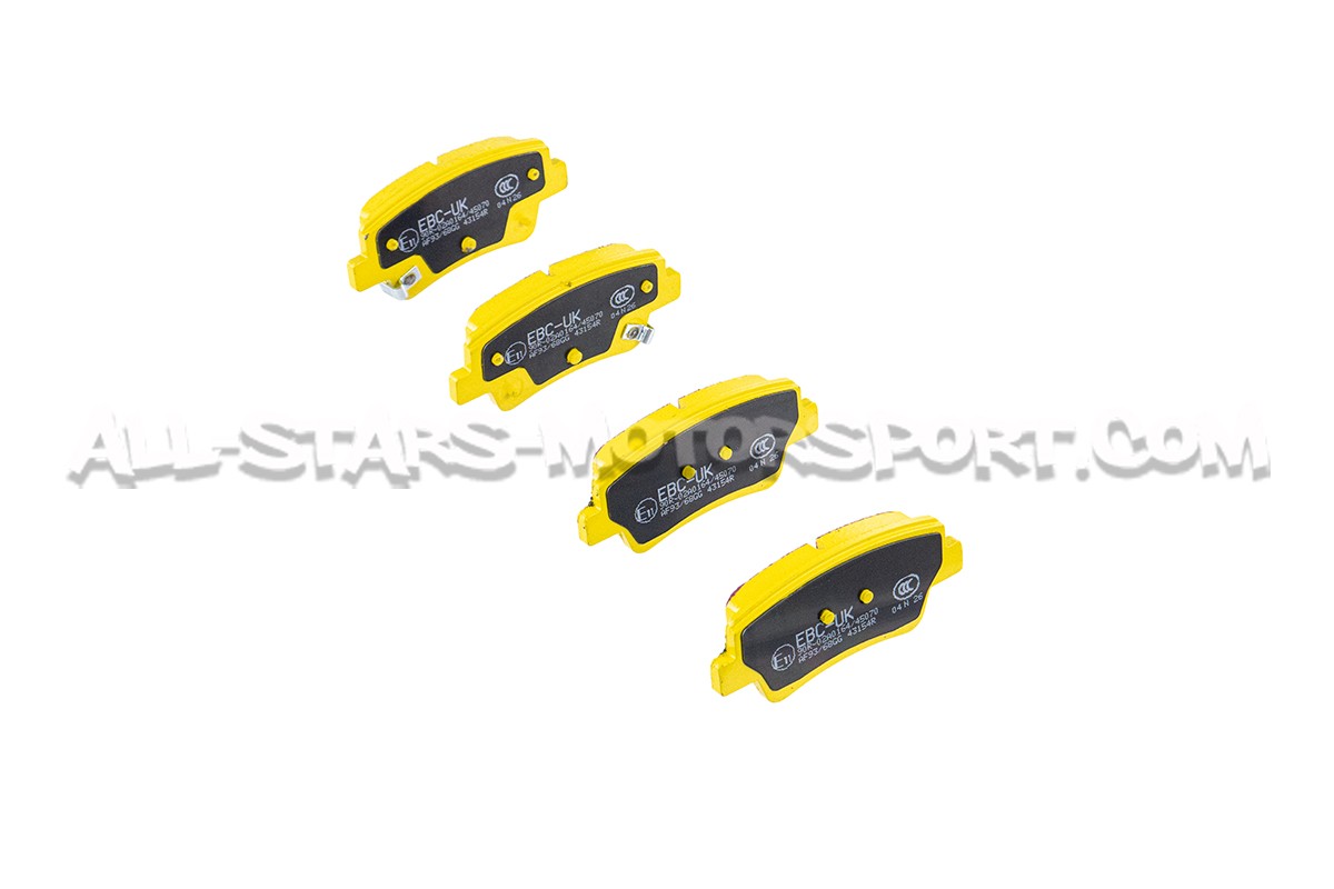 Hyundai I20 N EBC Yellow Stuff Rear Brake Pads