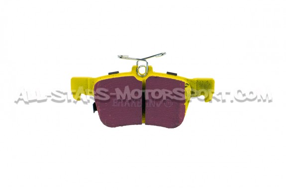 Pastillas de freno traseras EBC Yellow Stuff para Ford Focus 4 ST