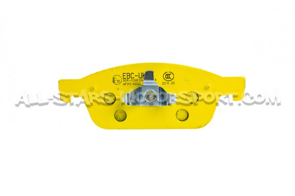 Plaquettes de frein avant EBC Yellow Stuff pour Ford Focus 3 ST