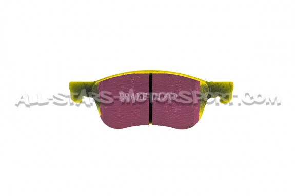 Pastillas de freno delanteras EBC Yellow Stuff para Ford Fiesta ST Mk8