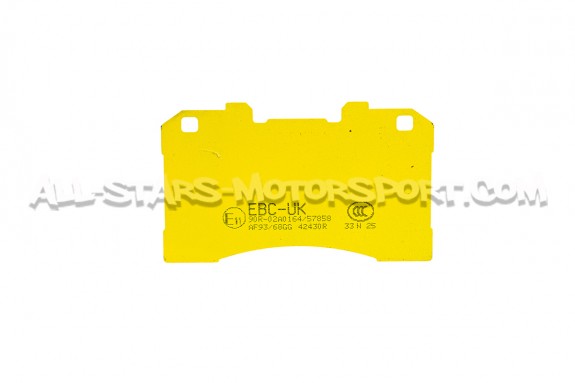 Toyota Yaris GR EBC Yellow Stuff Front Brake Pads