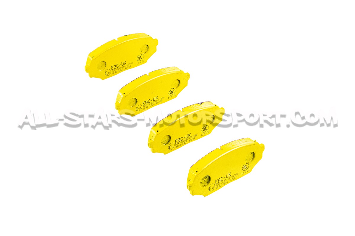 Pastillas de freno delanteras EBC Yellow Stuff para Mazda MX5 NA 1.6