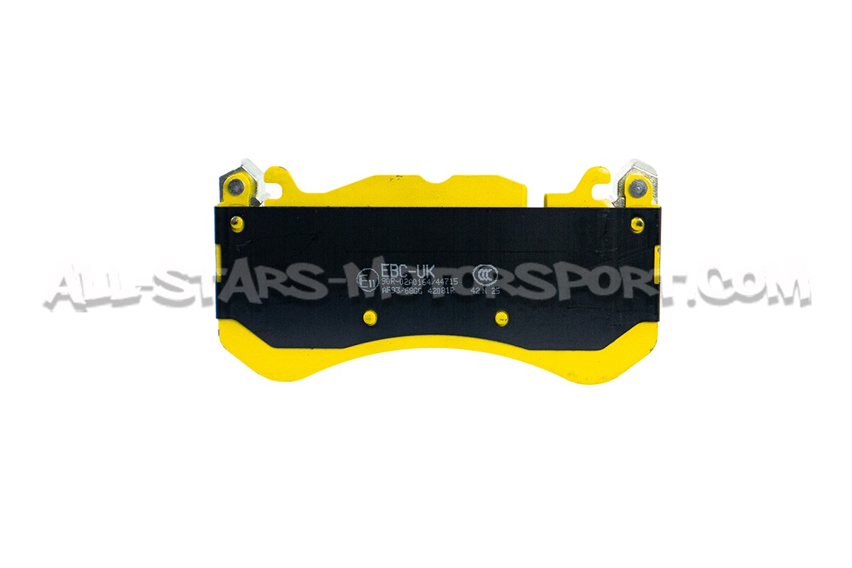 Audi RS6 C6 and RS6 C7 / RS7 C7 EBC Yellow Stuff Front Brake Pads