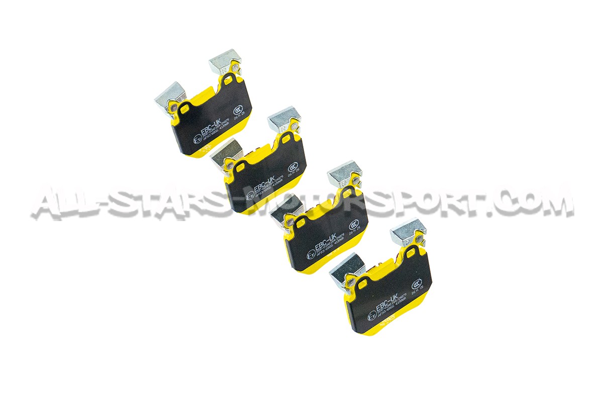 Plaquettes de frein arrieres EBC Yellow Stuff pour BMW 135i E8x