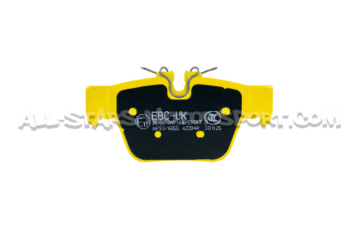 Plaquettes de frein arrieres EBC Yellow Stuff pour BMW M135i F40 / M235i F4x