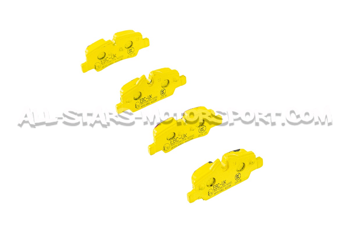 Plaquettes de frein arrieres EBC Yellow Stuff pour Mini Cooper S / JCW F56