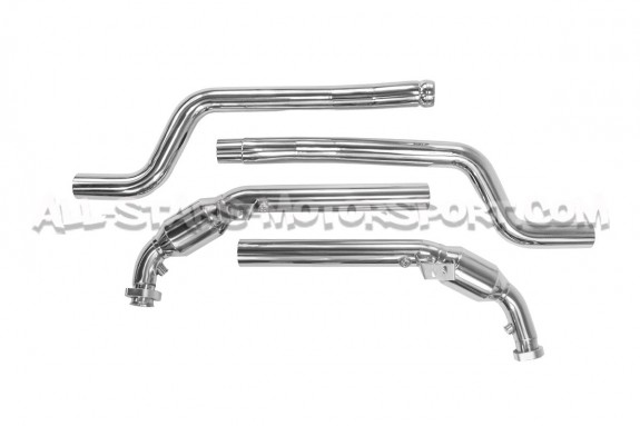 Downpipes avec cata sport Armytrix pour Mercedes C63 AMG W204