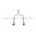 Downpipes avec cata sport Armytrix pour Mercedes C63 AMG W204