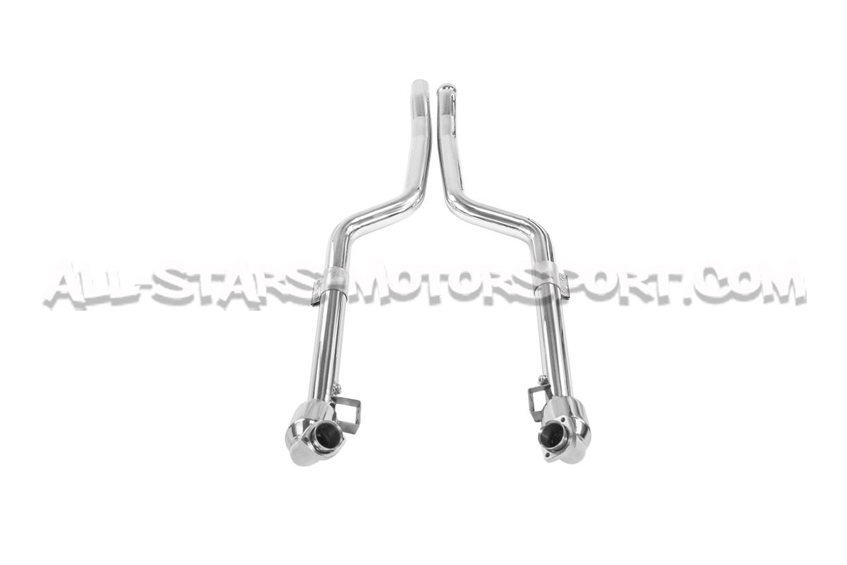 Downpipes avec cata sport Armytrix pour Mercedes C63 AMG W204