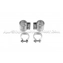 Downpipes avec cata sport Armytrix pour Mercedes C63 AMG W204