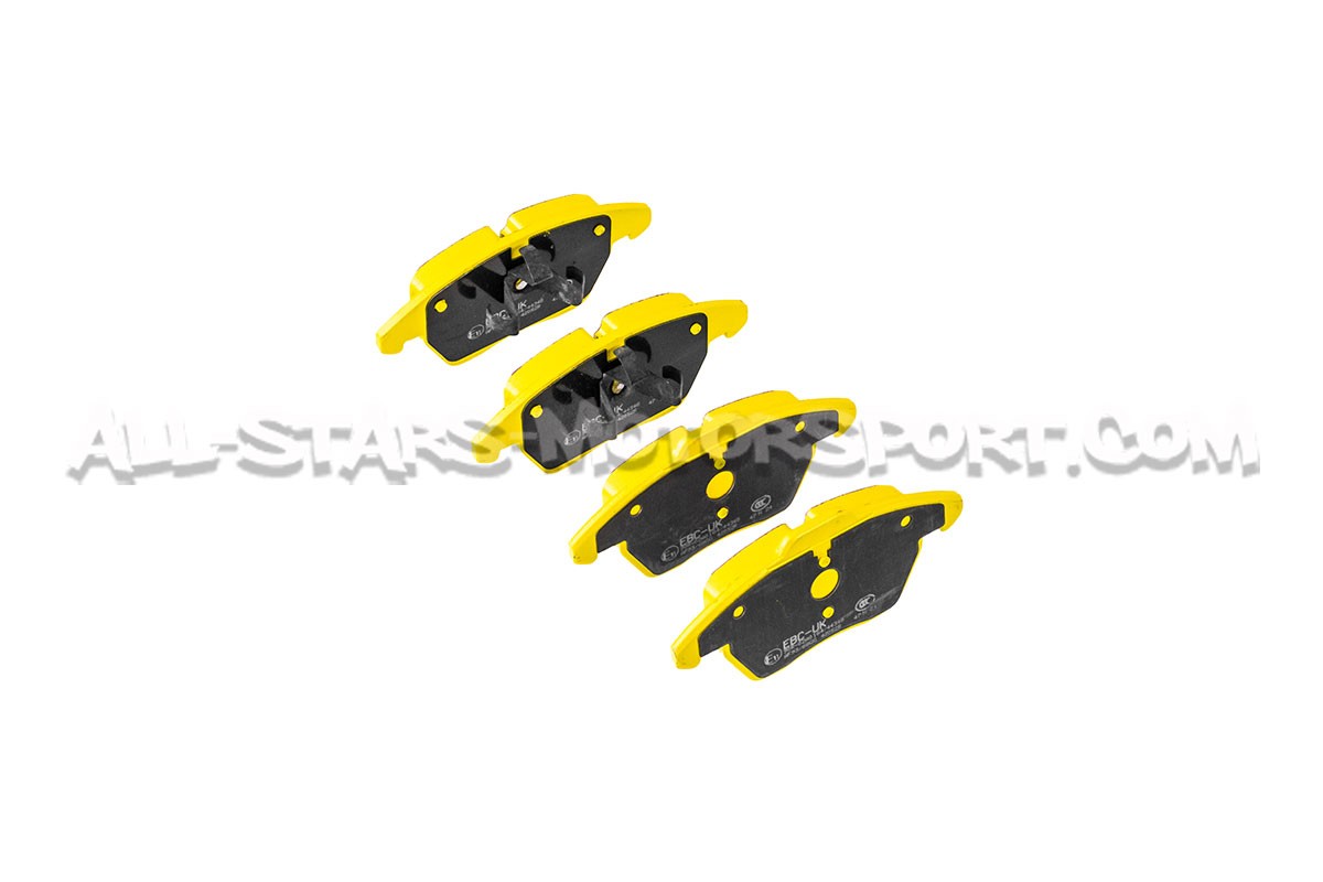 Pastillas de freno delanteras EBC Yellow Stuff para Peugeot 208 GTI