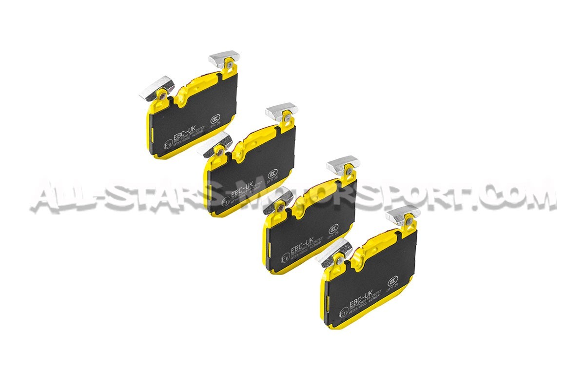 Plaquettes de frein avants EBC Yellow Stuff pour BMW M2 F87 / M2C /...