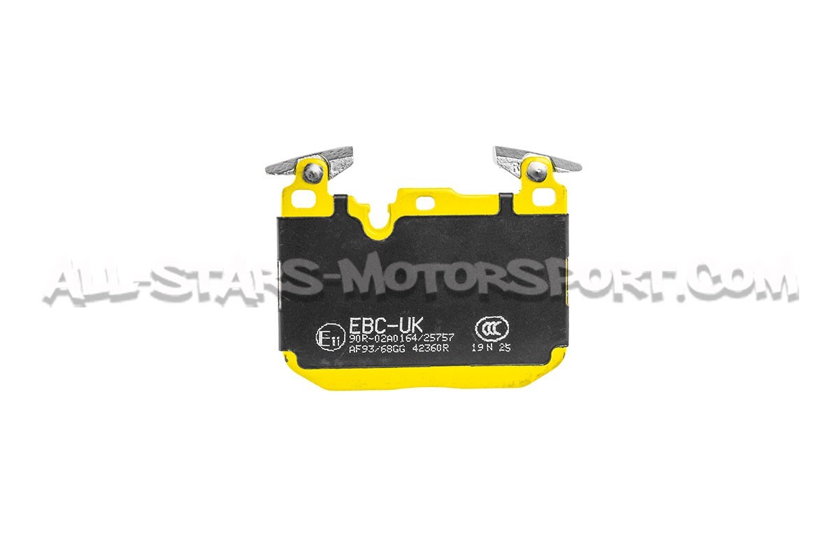 Plaquettes de frein avants EBC Yellow Stuff pour BMW M2 F87 / M2C /...