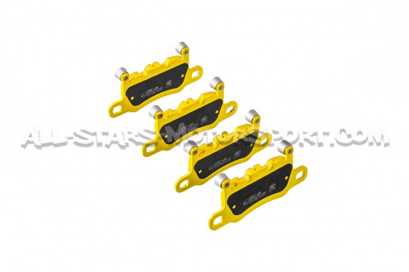 Plaquettes de frein arrieres EBC Yellow Stuff pour Porsche 991 Turb...