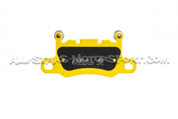 Pastillas de freno traseras EBC Yellow Stuff para Porsche 991 Turbo...