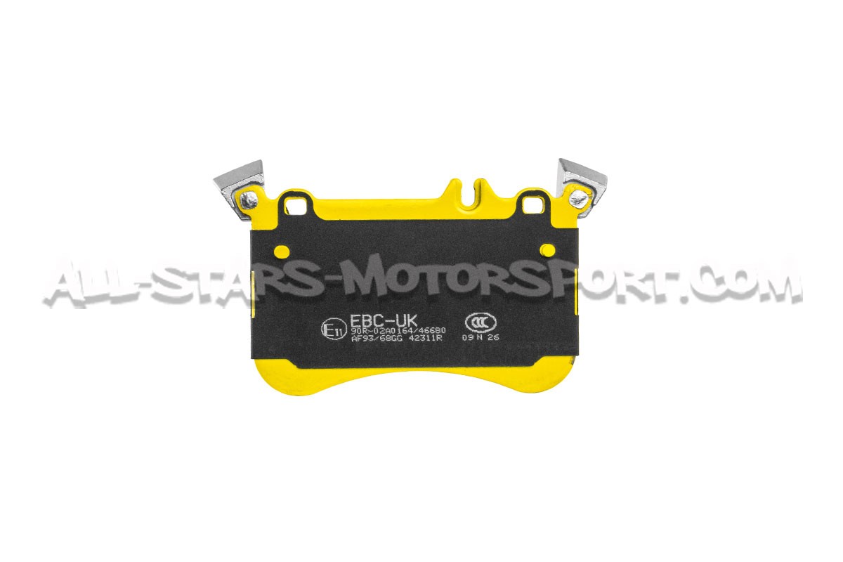 Plaquettes de frein avants EBC Yellow Stuff pour Mercedes A45 W176 ...