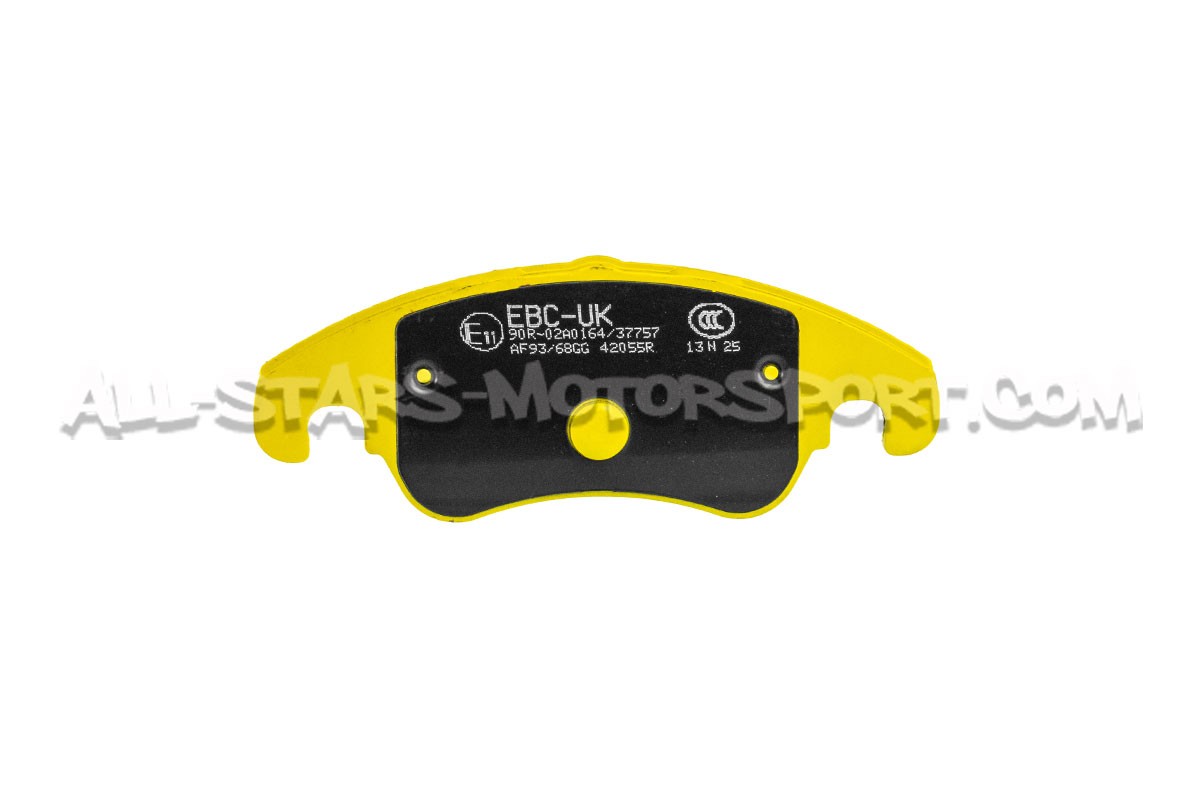 Ford Focus 2 RS EBC Yellow Stuff Front Brake Pads