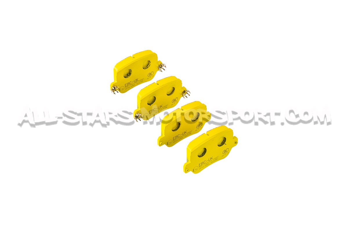 Pastillas de freno traseras EBC Yellow Stuff para Alpine A110 / S / R