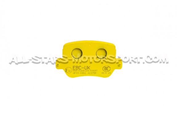 Pastillas de freno traseras EBC Yellow Stuff para Alpine A110 / S / R