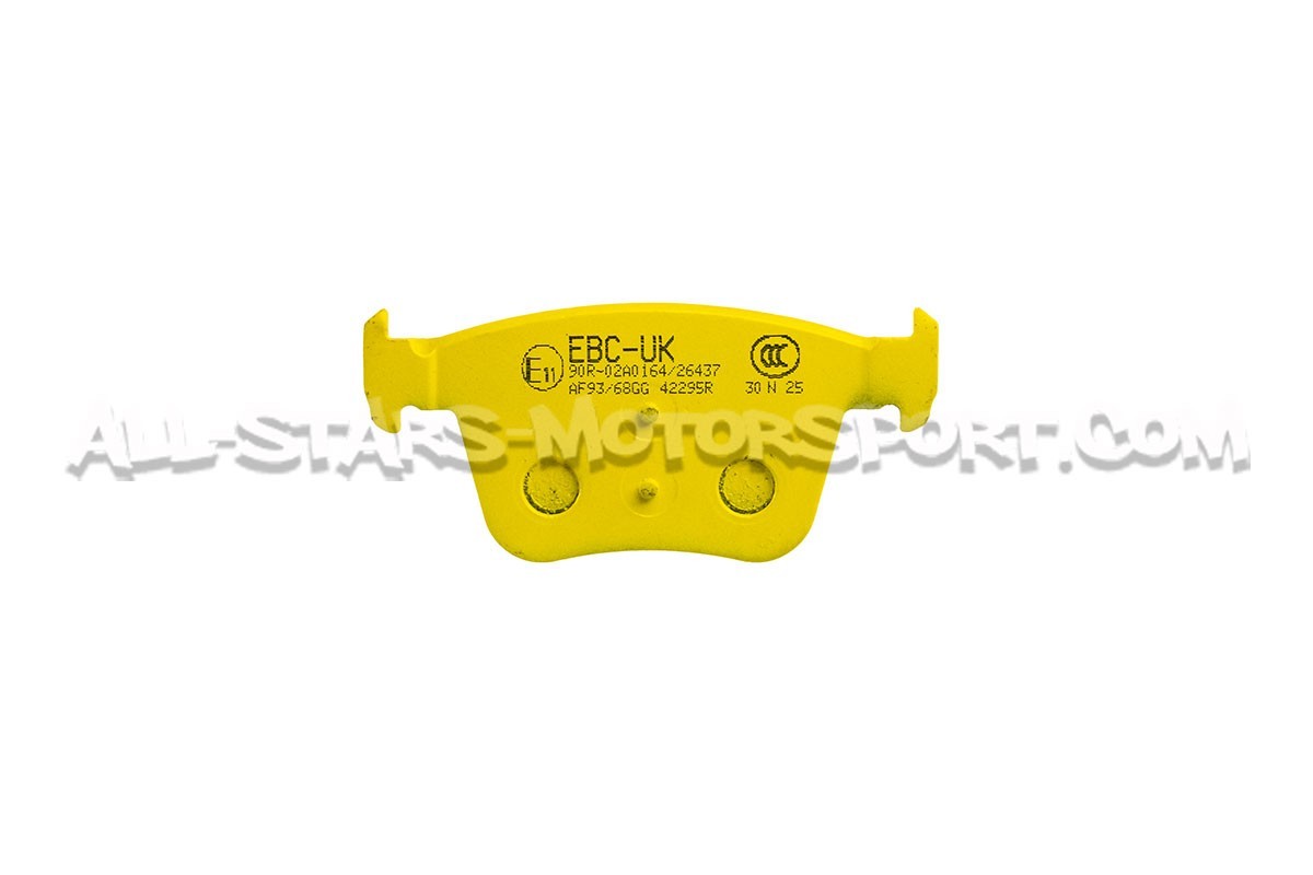 Audi RS3 8Y / RS3 8V / RSQ3 F3 and TTRS 8S EBC Yellow Stuff Rear Br...