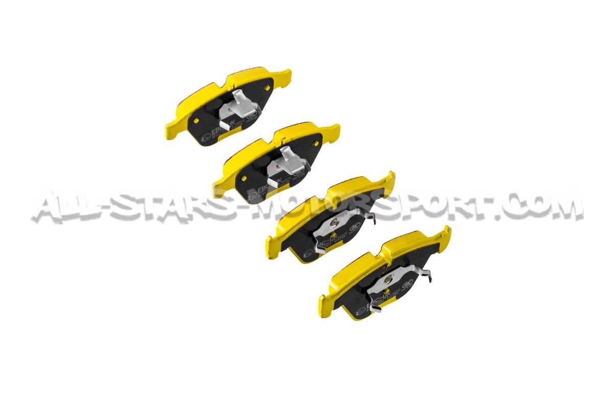Plaquettes de frein avants EBC Yellow Stuff pour BMW 335i E9x
