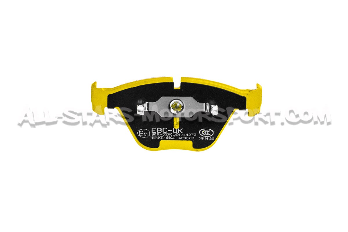 Pastillas de freno delanteras EBC Yellow Stuff para BMW 335i E9x