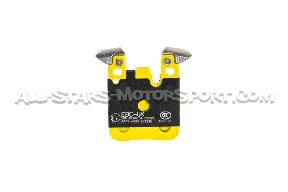 BMW M2 / M3 / M4 F8x and M135i / M140i / M235i / M240i / 335i / 340i F-Serie EBC Yellow Stuff Rear Brake Pads
