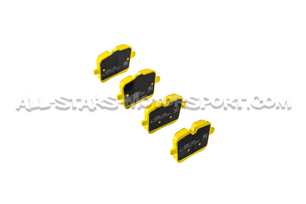 Plaquettes de frein arrieres EBC Yellow Stuff pour BMW M5 F90 / M8 ...