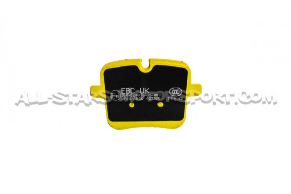 Plaquettes de frein arrieres EBC Yellow Stuff pour BMW M5 F90 / M8 ...
