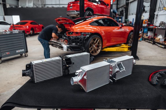 CSF Twin Intercooler Set Porsche 911 Carrera Base / S / 4 / 4S / GT...