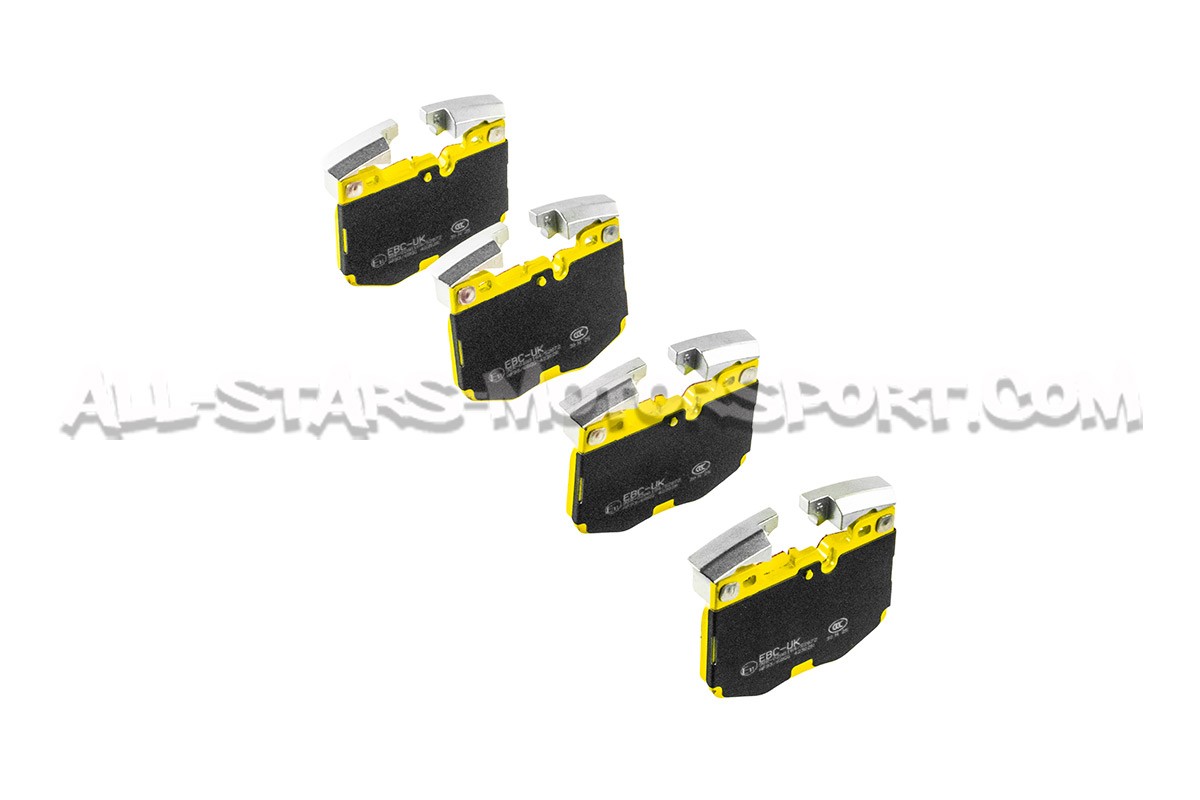 Pastillas de freno delanteras EBC Yellow Stuff para BMW M240i G42 / 340i y 440i G2x / Z4 G29 / Supra Mk5