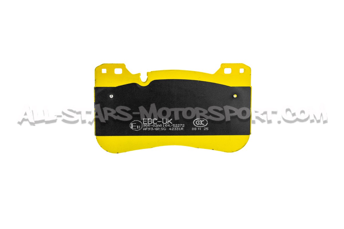 BMW M5 F90 / M8 F9x / X5M G05 EBC Yellow Stuff Front Brake Pads