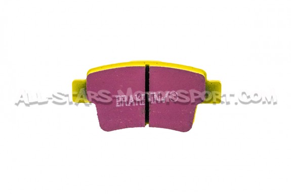 Plaquettes de frein arrieres EBC Yellow Stuff pour Opel Corsa D OPC