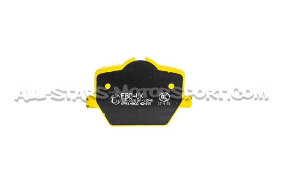 BMW M240i G42 / M340i / M440i G2x and Supra Mk5 B58 EBC Yellow Stuff Rear Brake Pads