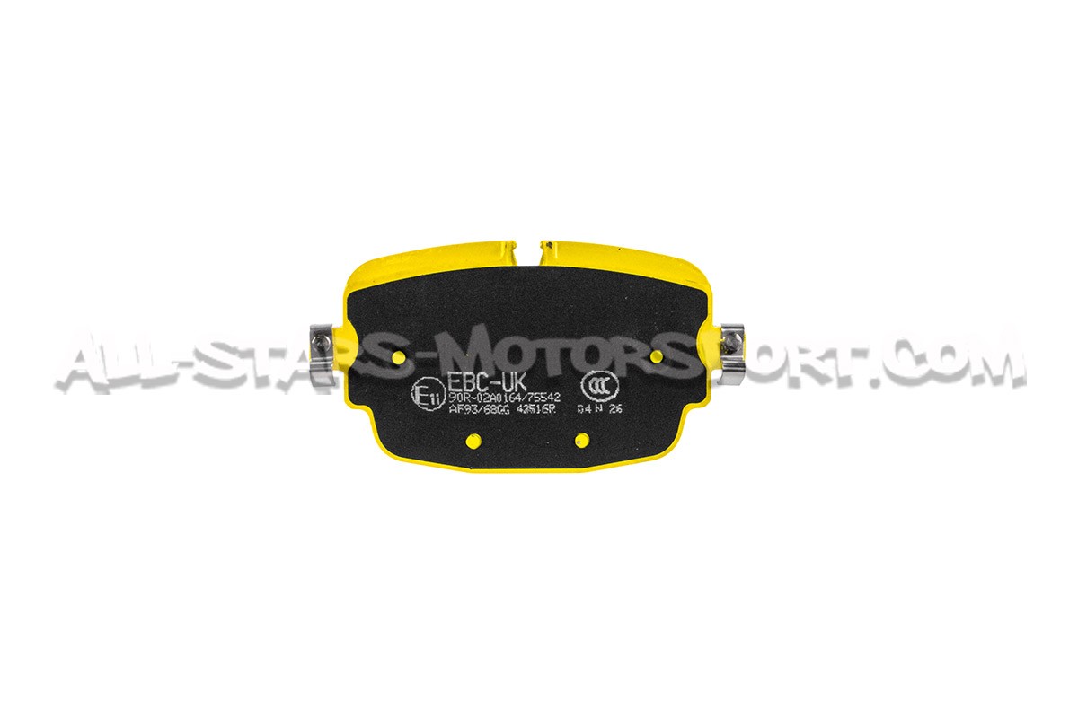 Audi RS6 C8 / RS7 C8 / RSQ8 EBC Yellow Stuff Rear Brake Pads