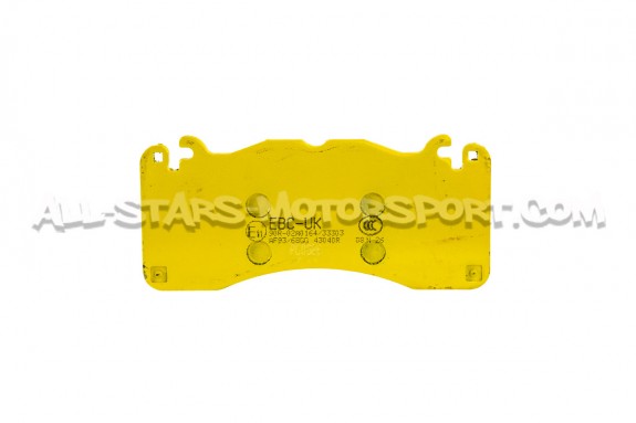 Pastillas de freno delanteras EBC Yellow Stuff para Ford Mustang GT...